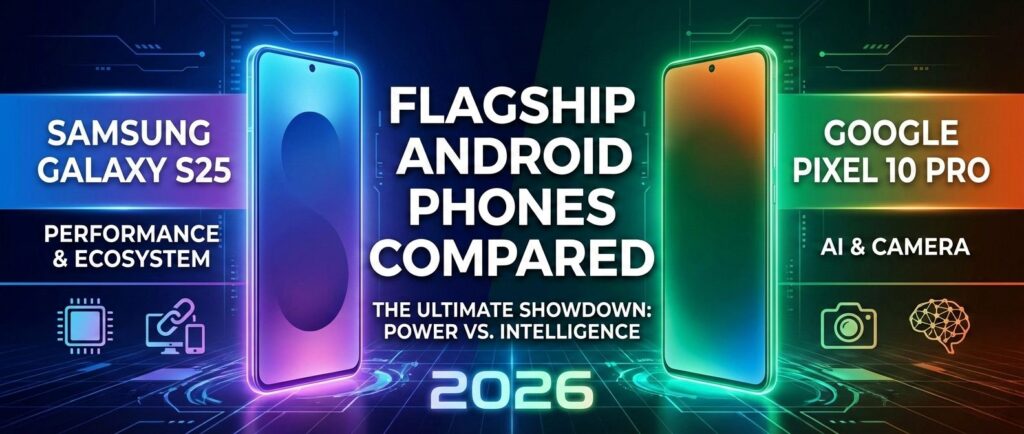 Flagship Android phones compared 2026
